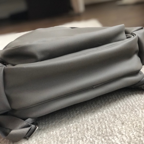 Jujube million pockets backpack diaper bag, vegan leather, grey - Picture 3 of 10